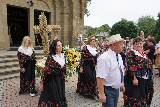 Poświęcenia Plonów w Kościele parafialnym w Cieklinie