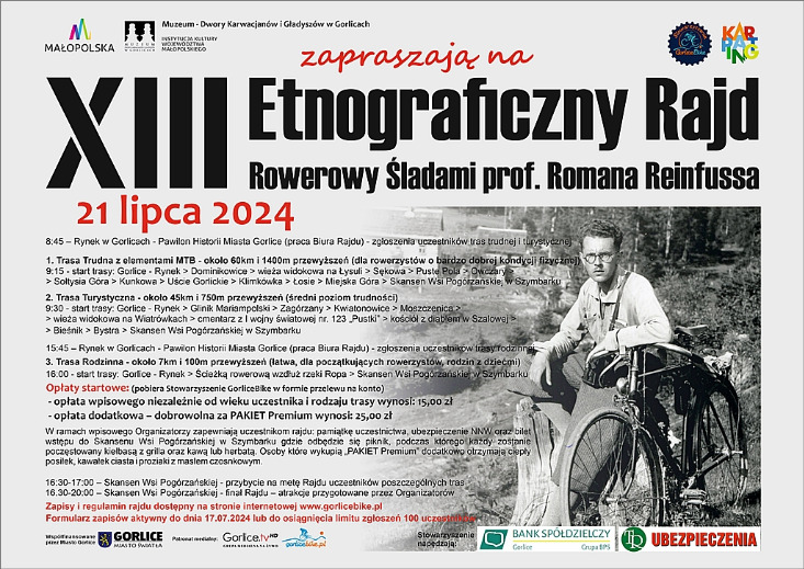 XIII Etnograficzny Rajd Rowerowy Śladami prof. Romana Reinfussa