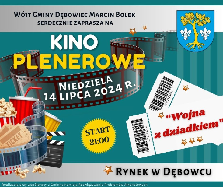 Kino plenerowe w Dębowcu