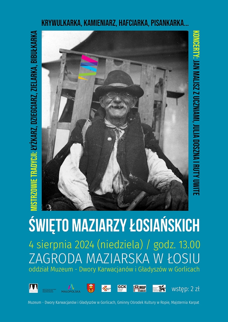 Święto Maziarzy Łosiańskich 2024 / Zagroda Maziarska w Łosiu