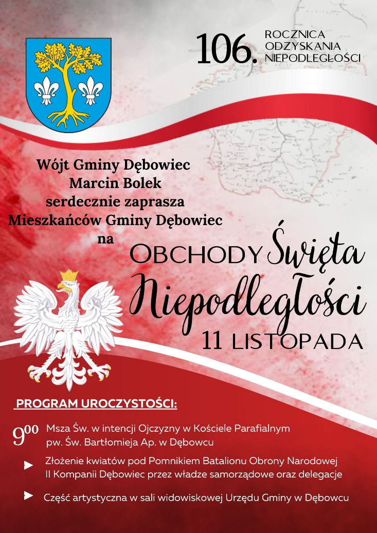 Gminne obchody Narodowego Święta Niepodległości