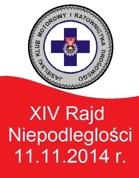 Jasielski XIV Rajd Niepodległości 11.11.2014 r.